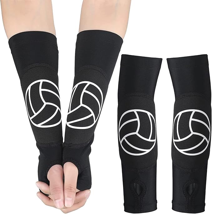 Volleyball arm sleeves – elastiske og polstrede armvarmere til børn og teenagere, perfekt til volleyballtræning