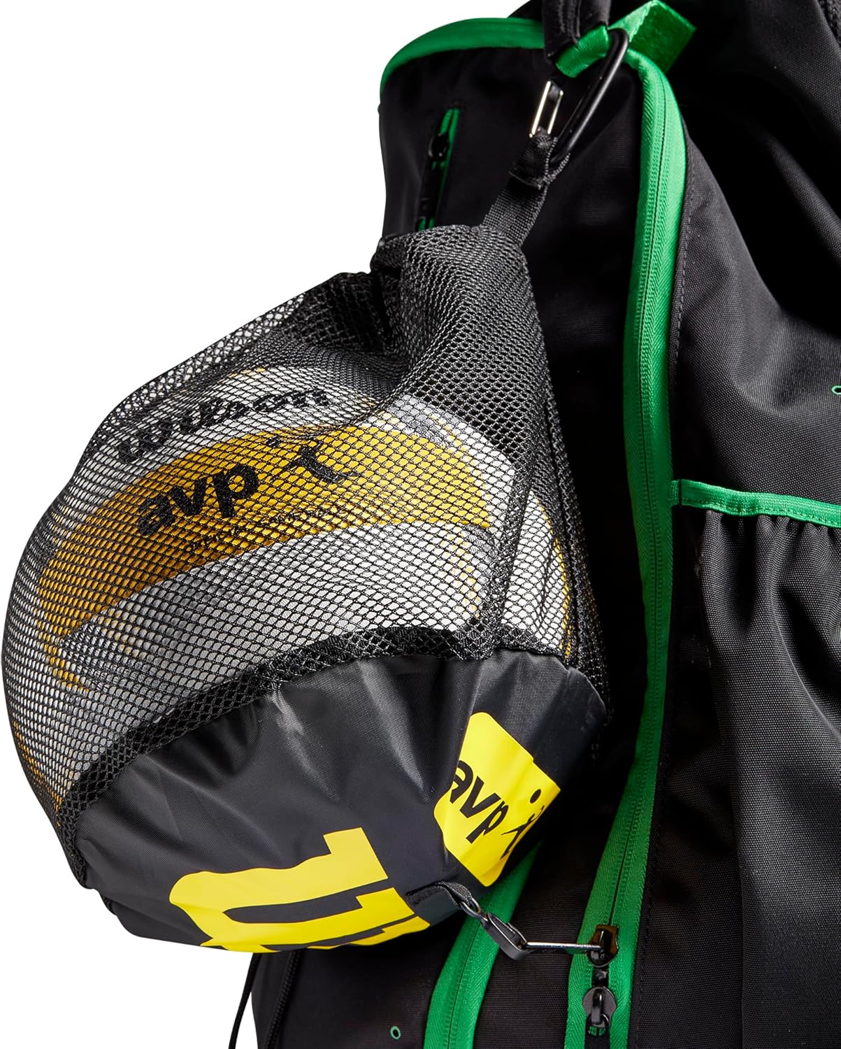 Wilson volleybold taske – sort/gul, AVP-design view 2